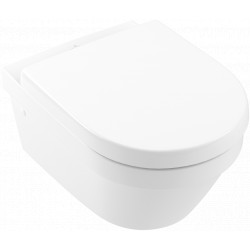 Villeroy &amp; Boch ARCHITECTURA - COMBI PACK WC závěsné DirectFlush+ sedátko s poklopem SoftClosing, bílá Alpin 4694HR01